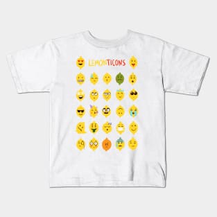 Lemonticons Kids T-Shirt